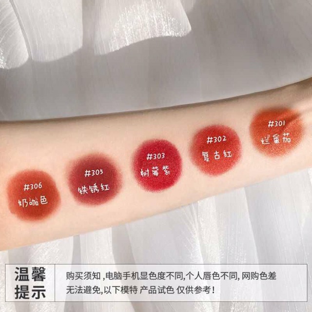 Set Son 5 Cây Muge Leen Cô Gái DAISHYAO Matte Liquid | BigBuy360 - bigbuy360.vn