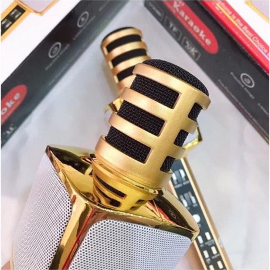 Phu kien 1368 MICRO KARAOKE KIÊM LOA BLUETOOTH SD17 HÀNG CHUẨN