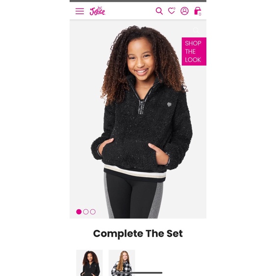 Áo lông mềm Justice