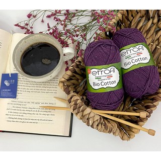 Cuộn len sợi cotton organic Etrofil Bio Cotton