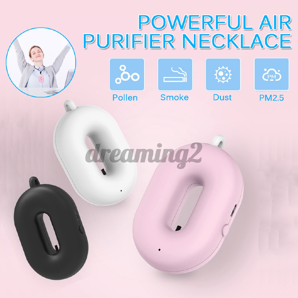 Vòng Cổ Khử Trùng 5 Triệu Ion Âm Pm2.5 93.38%