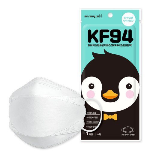 Khẩu trang trẻ em KF94 EVERLEX Hàn Quốc dành cho bé từ 3 - 12 tuổi (1 chiếc)