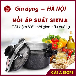 [Size 20-24cm] NỒI ÁP SUẤT SIKMA - Nồi áp suất bếp gas an toàn, dễ sử dụng, giá cả tốt nhất thị trường!