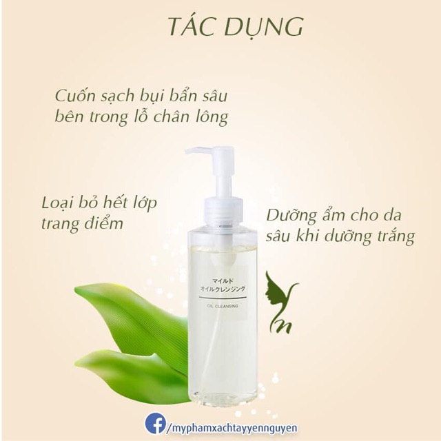 Dầu tẩy trang Muji Cleansing Oil 200ml