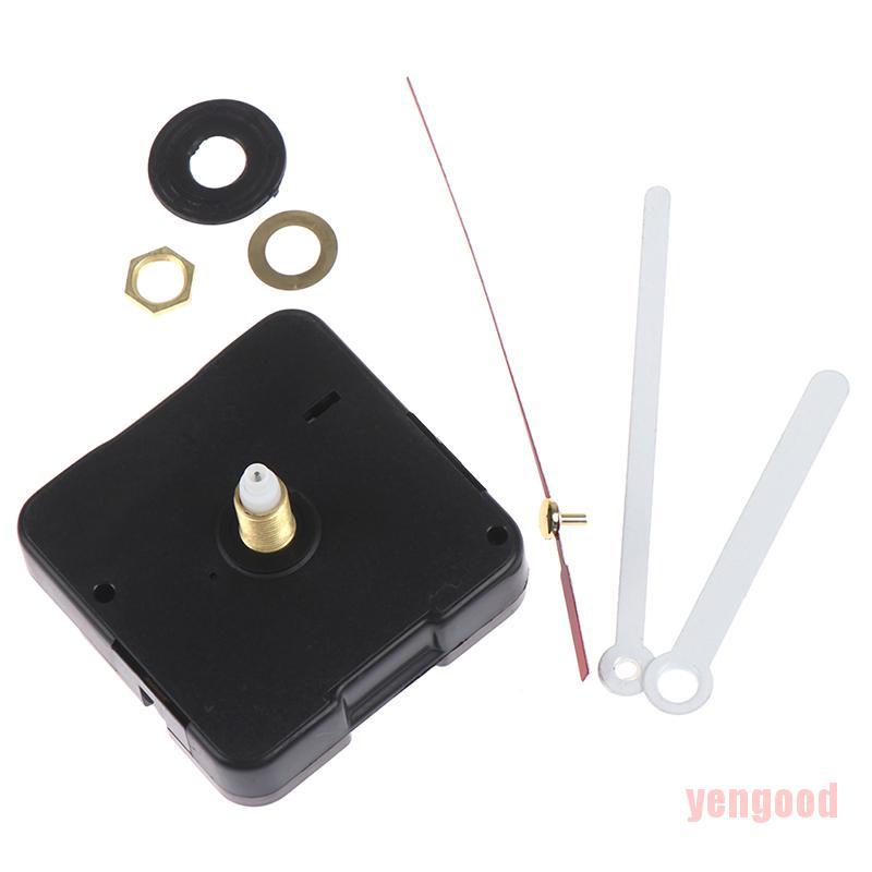 Bộ Đồng Hồ Treo Tường Chạy Pin Bằng Kim Loại Màu Bạc Diy