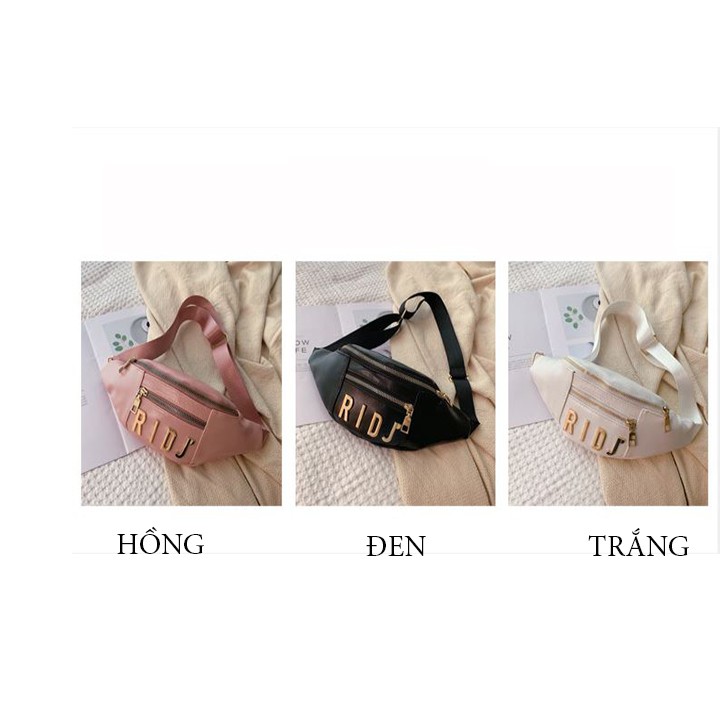 Túi Bao Tử Nữ 💖FREESHIP 50K💖 Túi Bao Tử Đeo Chéo Nữ RIDJ Phong Cách Hippie TX13