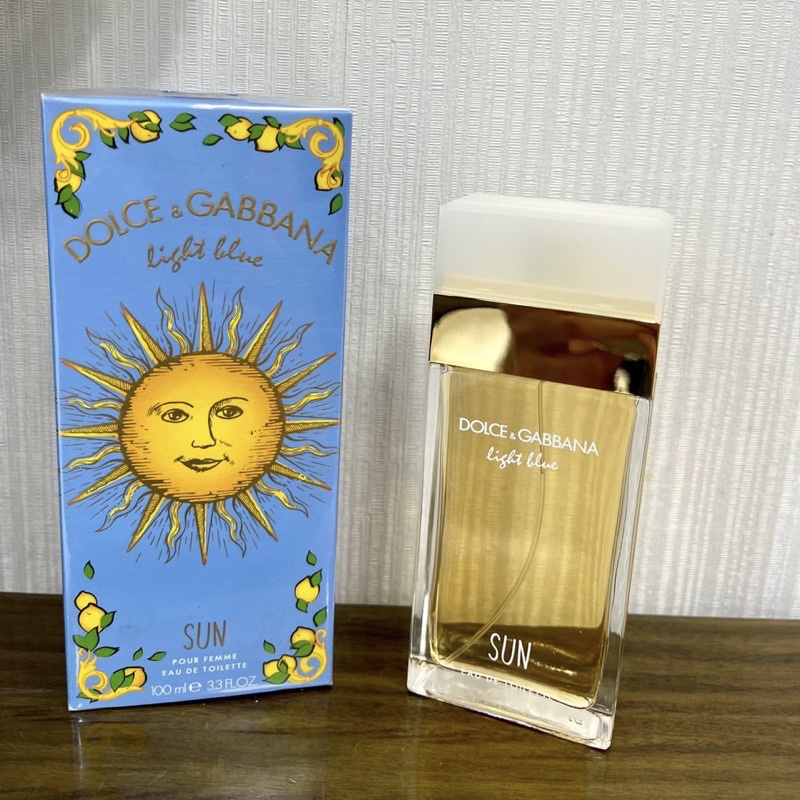 Nước Hoa Nữ D&G Light Blue Sun Pour Femme Edt Full Seal
