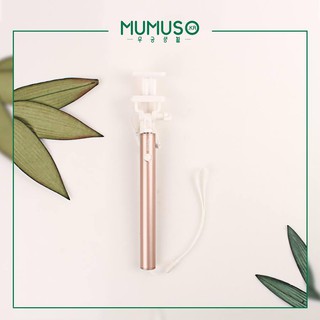 Gậy chụp hình tự sướng selfie MUMUSO (hồng)