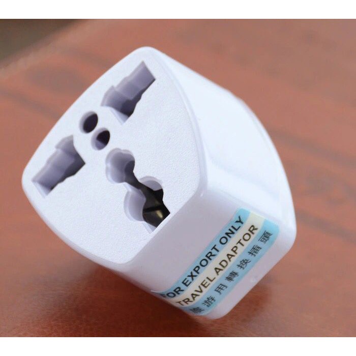 Phích cắm chuyển đổi từ 3 chân sang 2 chân 250V 10A