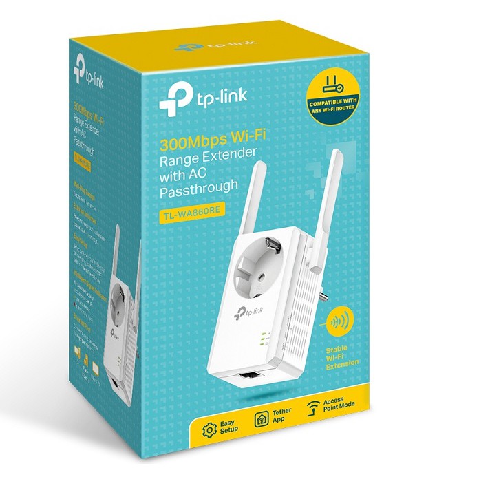 Bộ khuếch đại Wifi TP-LINK TL-WA860RE 300Mbps