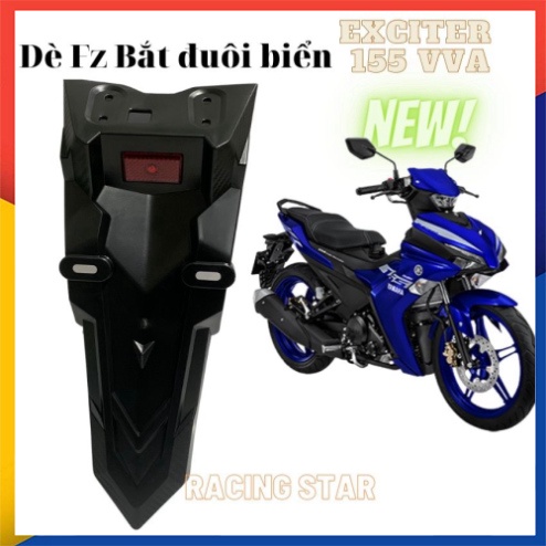 Dè FZ Cho Exciter 155 vva, Exciter 2021 Kiểu Raycing Star ( ảnh thật)