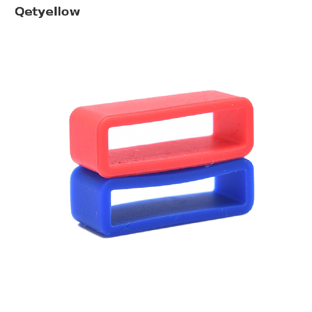 Set 2 vòng cao su silicone nhiều màu dùng cho dây đeo đồng hồ