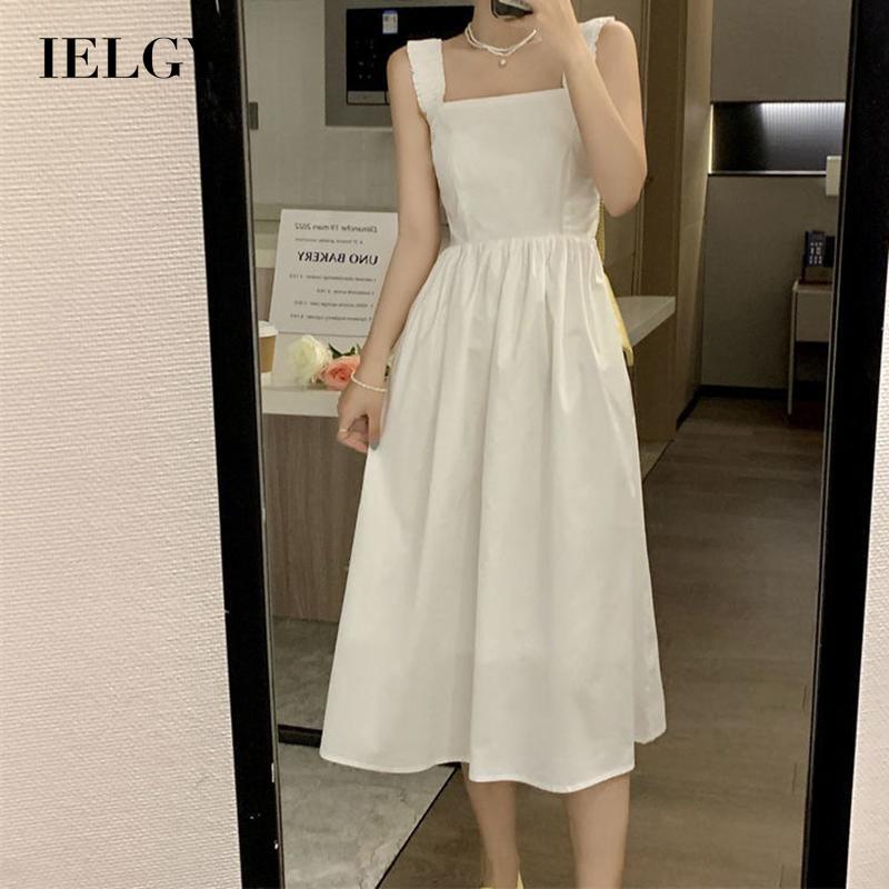 Đầm IELGY cổ vuông phong cách Pháp thời trang cho nữ