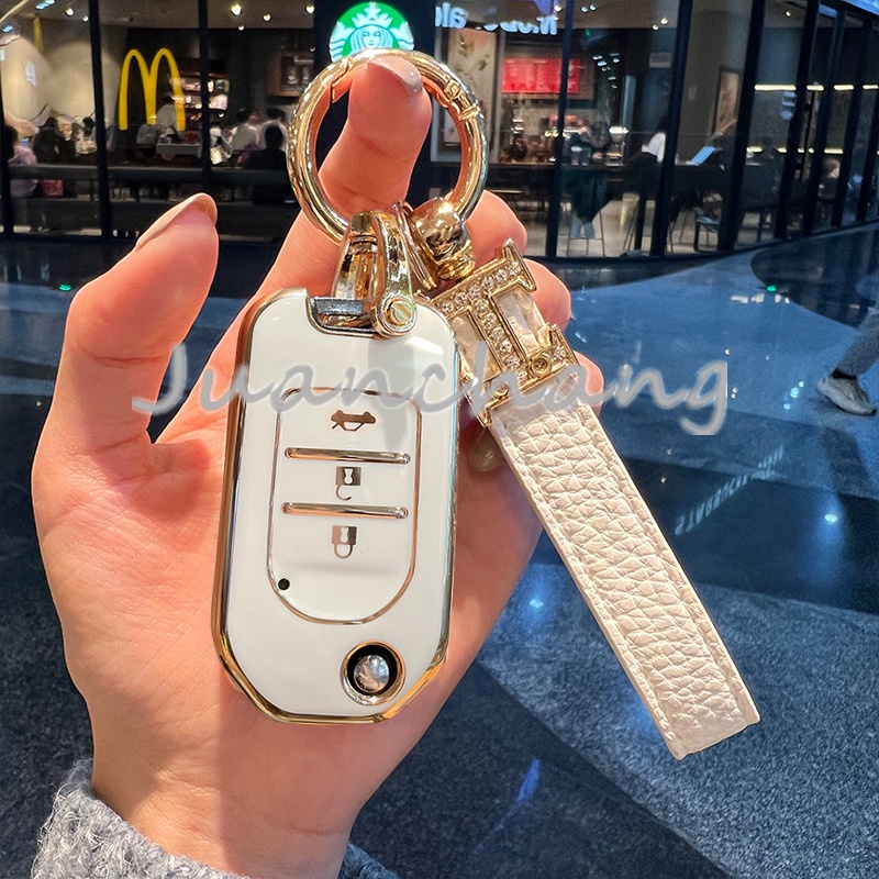 Ốp chìa khoá HonDa CRV, HRV, Civic, City, Brio, Jazz 2021 2020 2019 2018 BAO CHÌA KHOÁ Ô TÔ CHO XE HONDA CRV, HRV, Civic, City, Brio, Jazz