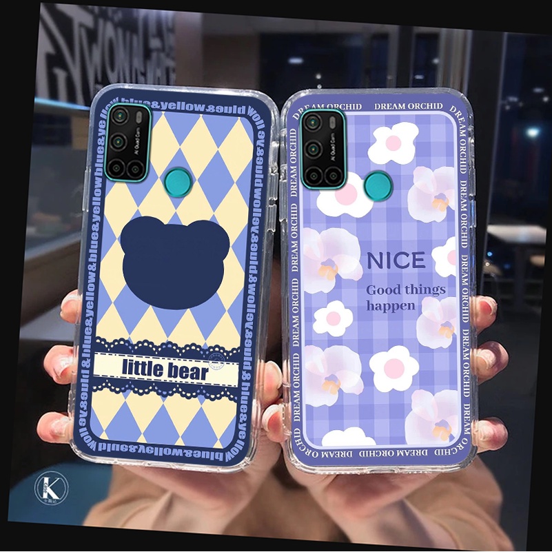 Ốp lưng Vsmart Star 5 / Joy 4 / Live 4 trái tim bền hình gấu cute cá tính thể thao đẹp