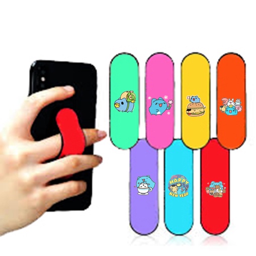 giá đỡ điện thoại gấu lotso 3 anh em gấu đứng IRDI3 phone stick molang pusheen gấu brown tonton khủng long hoàng đế mèo