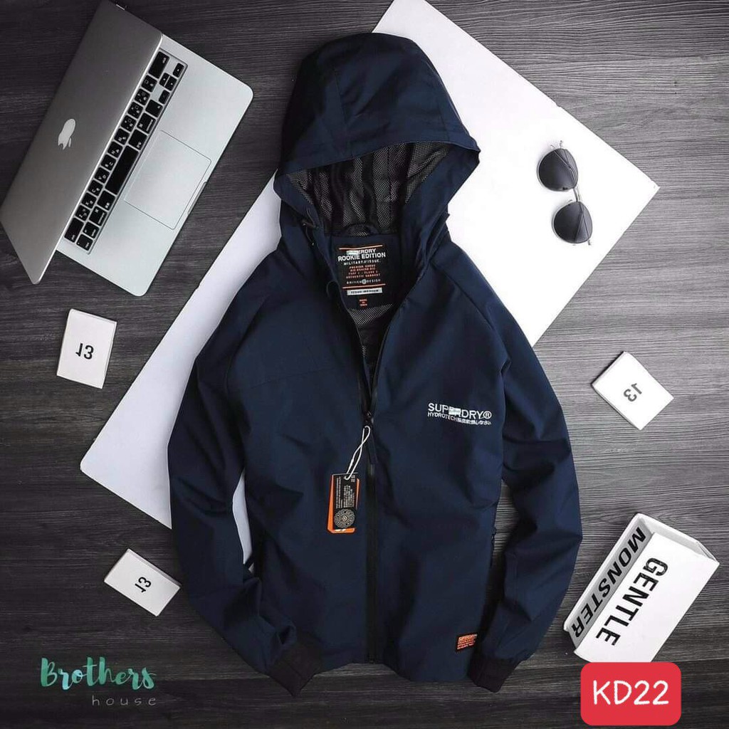 ÁO KHOÁC DÙ NAM KIỂU CHUẨN MEN LÓT DÙ CAO CẤP MHT