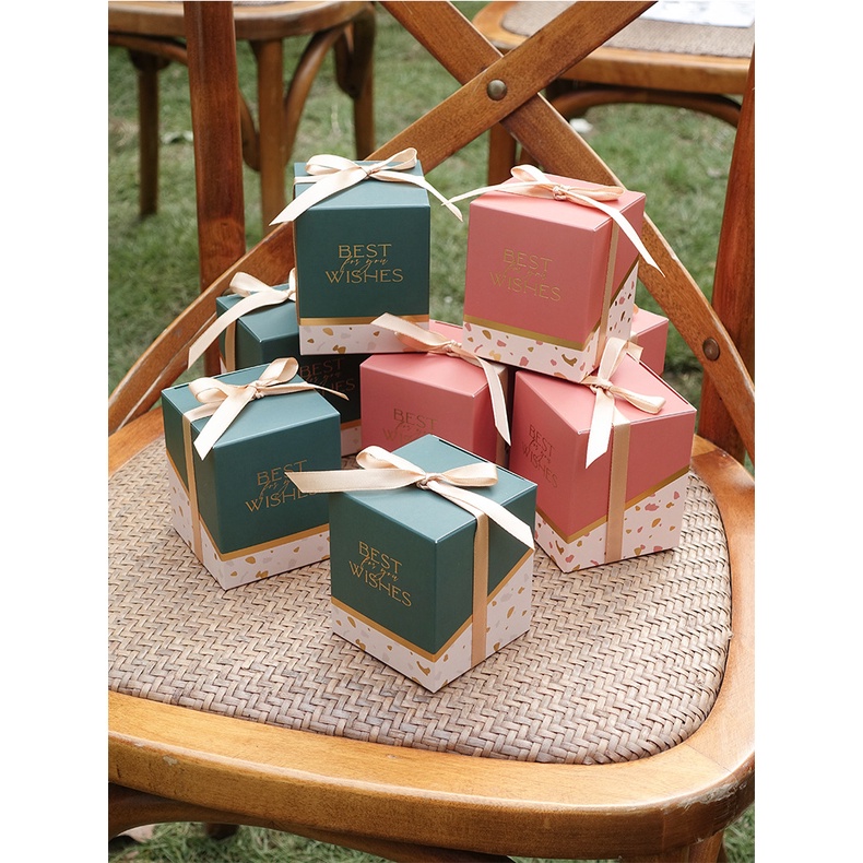 Set 30 hộp đựng quà cưới/bánh quy/kẹo thiết kế sáng tạo tiện dụng