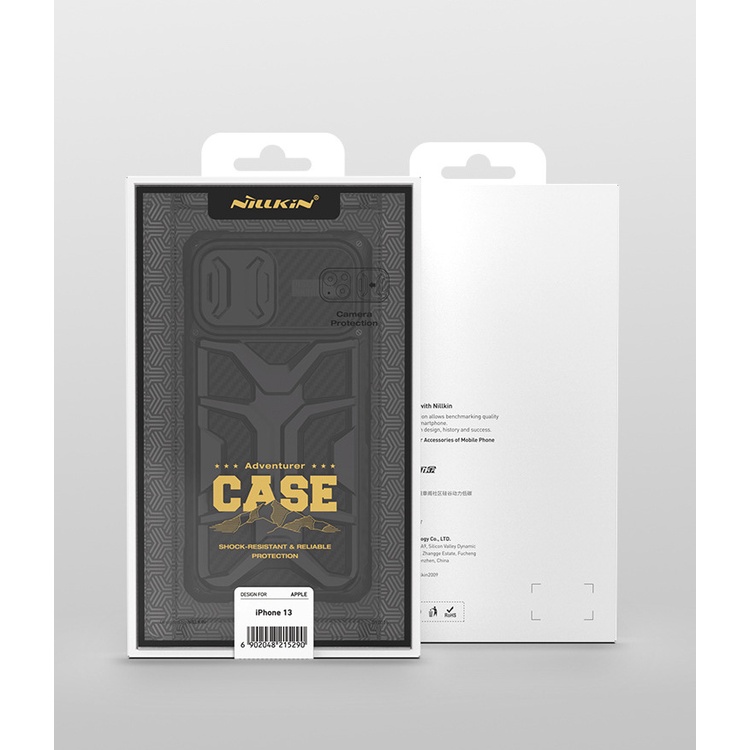 Ốp Chống Sốc iPhone 13 Pro Max Nillkin Adventurer Bảo Vệ Camera