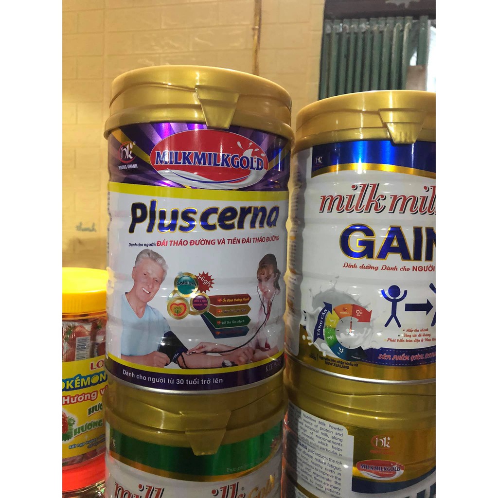 Sữa milkmilk gold 900g - Sữa canxi người già - Sữa tiểu đường - Sữa xương khớp - Sữa chiều cao - Sữa biếng ăn - Sữa mama