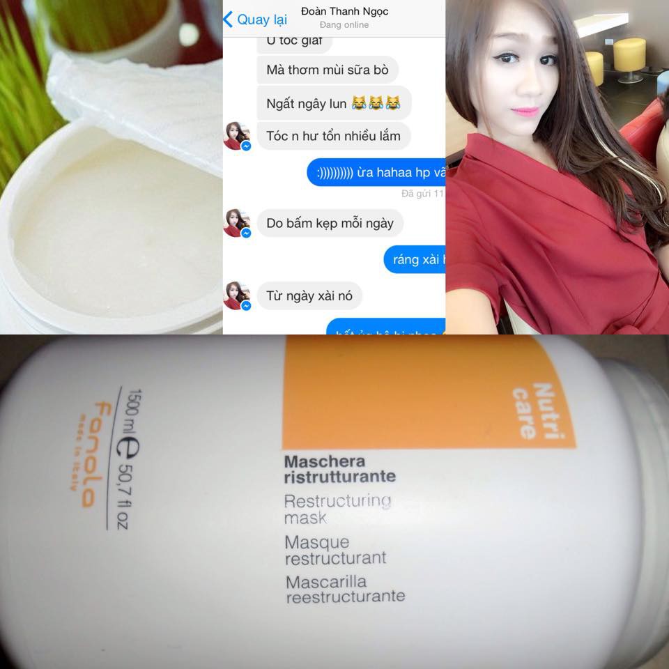 Kem ủ tóc Fanola Nutricare 1500ml | BigBuy360 - bigbuy360.vn