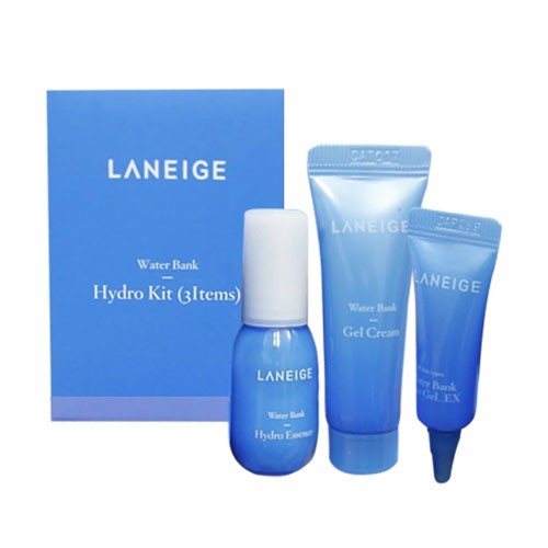 Set 3 món LANEIGE Water Bank Moisture + Hydro Kit