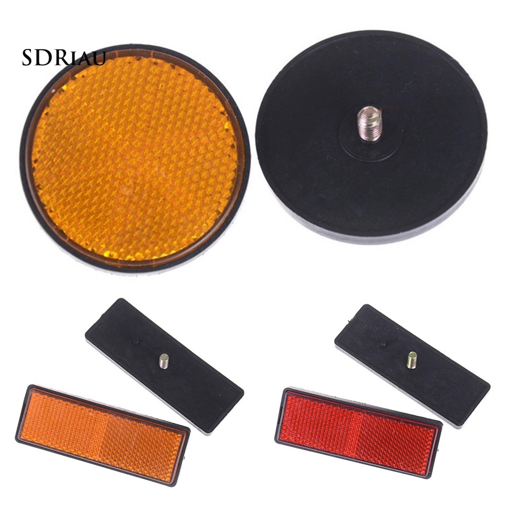 Set 2 tấm phản quang nhiều hình dáng kích cỡ đa dạng dành cho các loại phương tiện