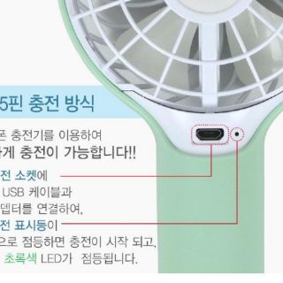 Quạt mini cầm tay Hàn Quốc