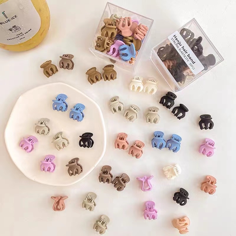 Kẹp Tóc Mini Màu Đen Hình Dưa Hấu Dễ Thương