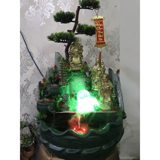 Thác nước để bàn TAM ĐA - Non bộ, bonsai, thuỷ sinh bán cạn, bể cá, trồng cây