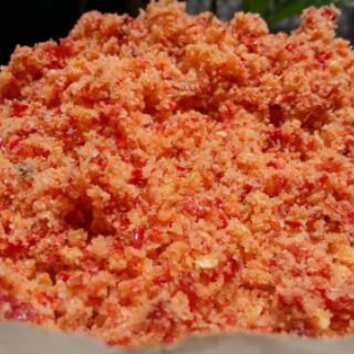 SẤU GIÒN MUỐI ỚT 500 Gram