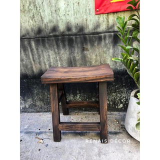Ghế Đôn Gỗ Thông Cao 45cm