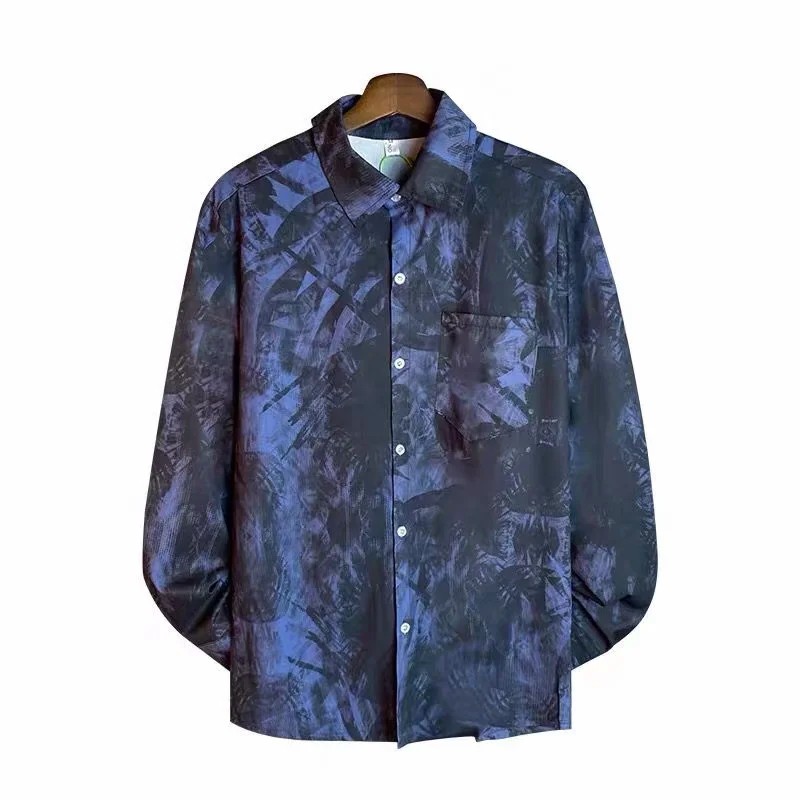 Áo Sơ Mi Nam Dài Tay Cổ Bẻ Thời Trang Hàn Quốc