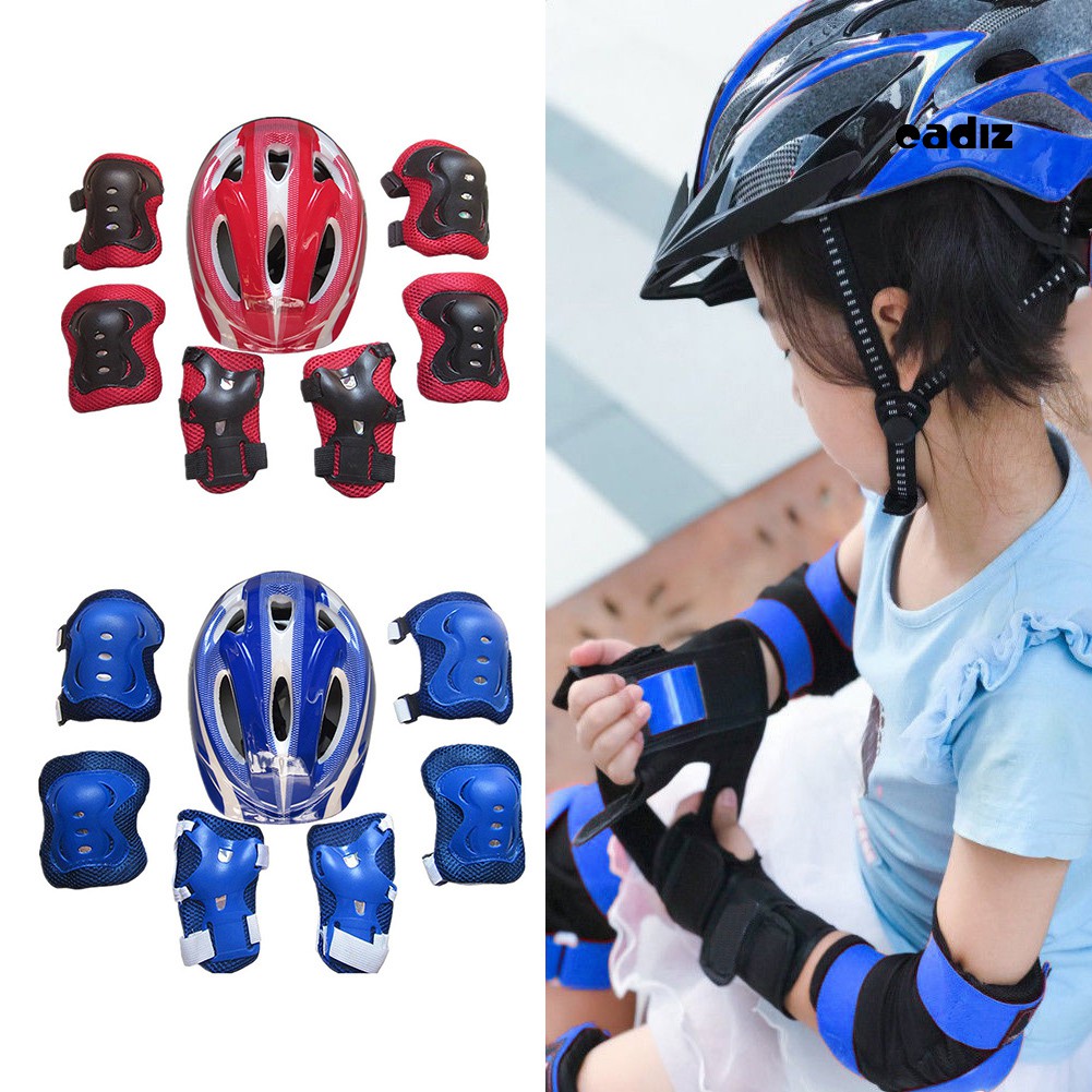 Bộ Dụng Cụ Bảo Vệ Đầu Gối Và Khuỷu Tay Cho Bé An Toàn Khi Đi Xe Đạp