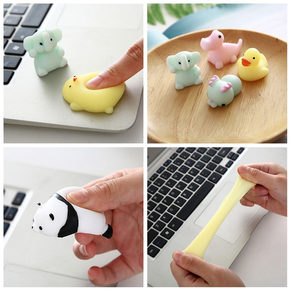 Đồ Chơi Bóp Hình Động Vật Bằng TPR Dễ Thương Giúp Giải Tỏa Căng Thẳng
