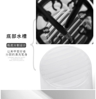 Ly rửa cọ- cắm cọ nail