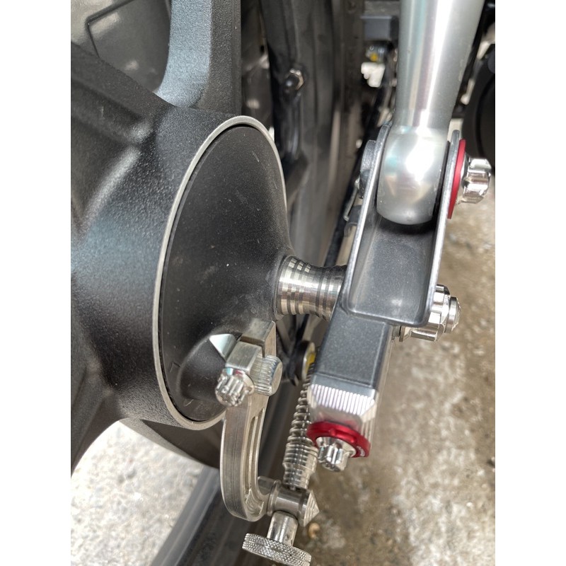 Cục canh bánh inox salaya gắn Future,Wave 125i trước và sau