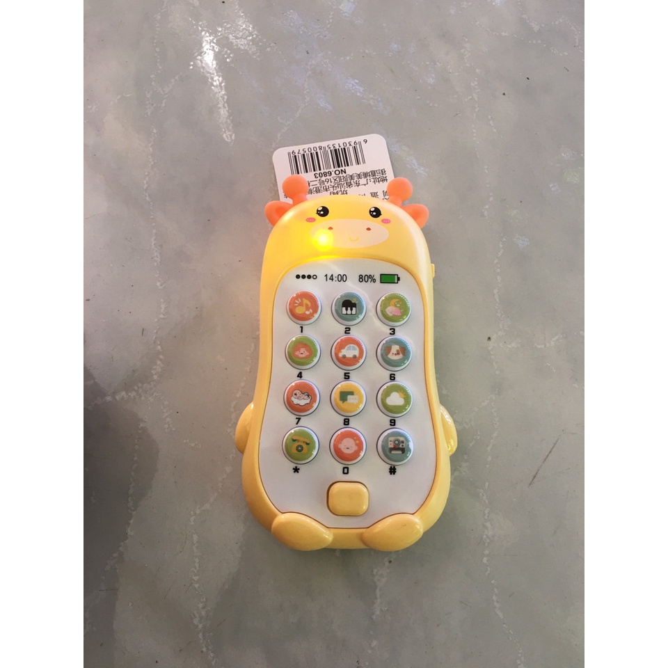 Điện thoại phát nhạc cho bé - Đồ chơi thông minh - phát triển IQ,EQ