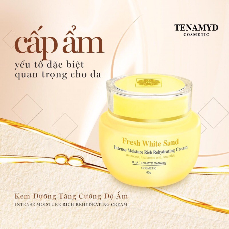 Kem dưỡng tăng cường độ ẩm - Tenamyd- cho da khô, cấp ẩm nhanh cho da mất nước, nhạy cảm