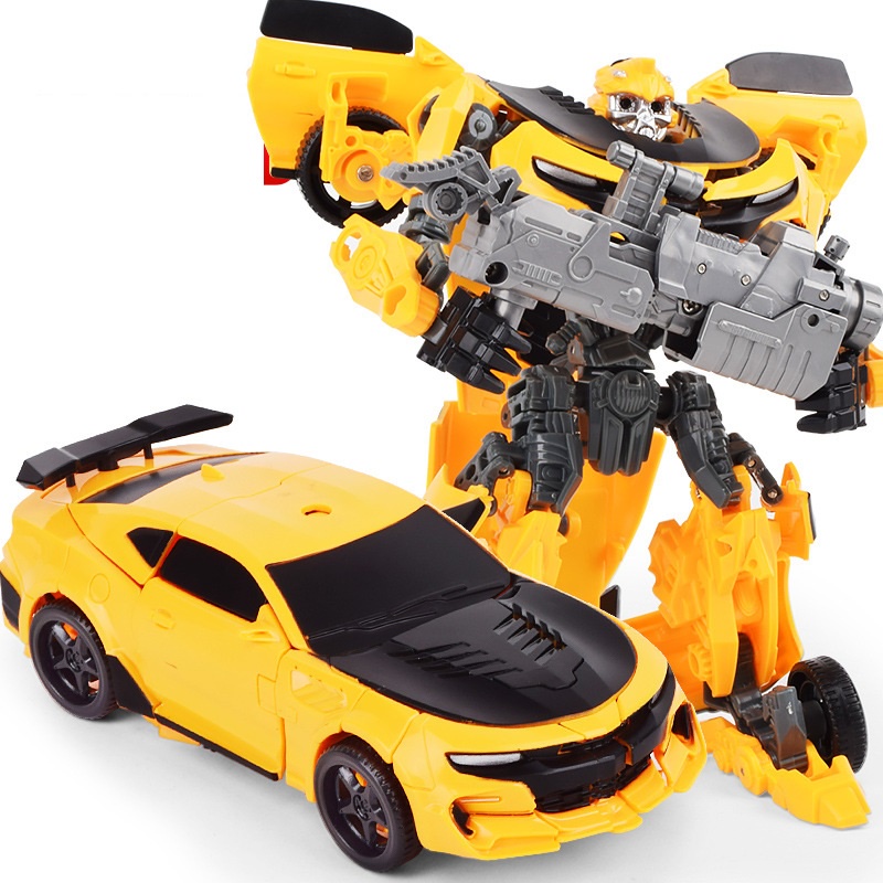 Robot lắp ráp biến hình từ Siêu nhân thành Ô tô và Rồng -  Optimus Prime_Bumblebee  ( Đủ bộ sản phẩm trong Optimus-Bumbl