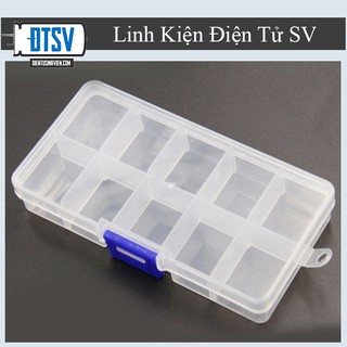 Hộp Đựng Linh Kiện Điện Tử 10 Ngăn