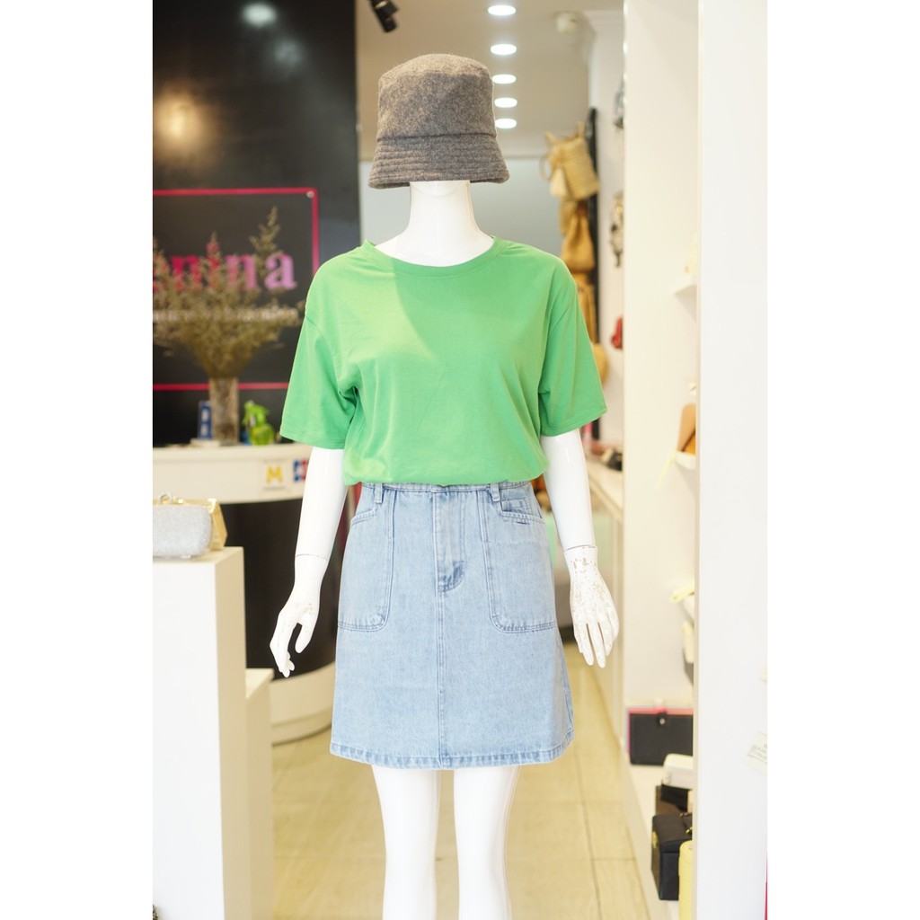 Áo phông trơn cotton 096 sale