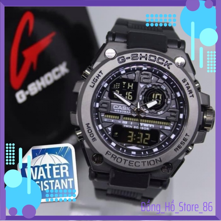 [Thẻ BH 12 Tháng] Đồng Hồ Điện Tử Nam SOCK.G5 Viền Thép Không Gỉ, Trẻ Trung, Phong Cách, Nam Tính, 46mm, 2 Màu. | BigBuy360 - bigbuy360.vn