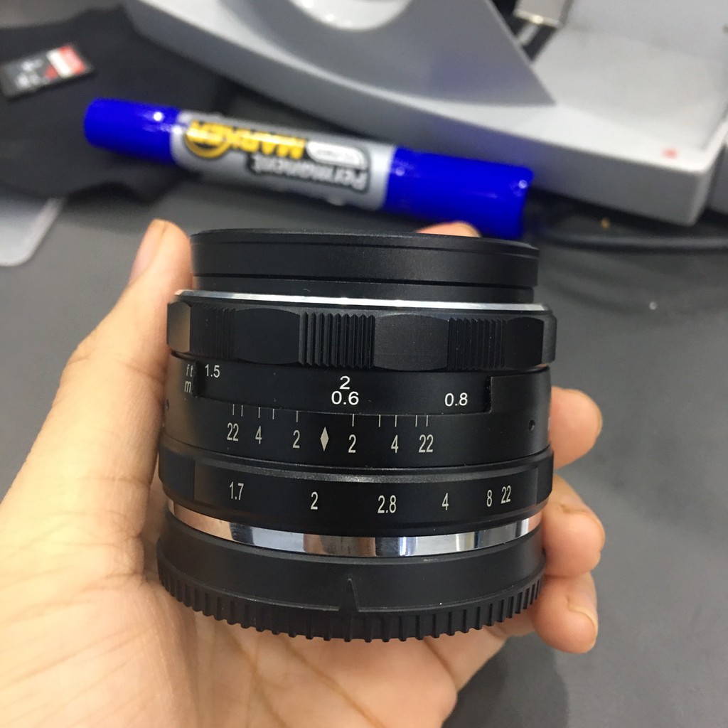 Ống kính MEIKE EF-M 35MM F/1.7 for Canon M hàng xách tay đẹp