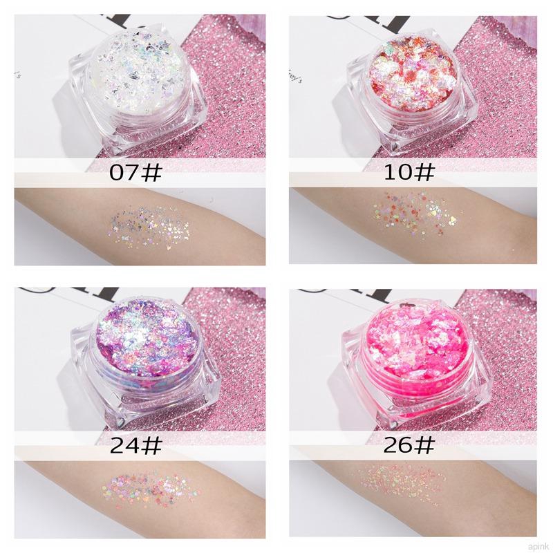 [Hàng mới về] Gel kim tuyến lấp lánh lâu trôi trang điểm mắt và móng tay