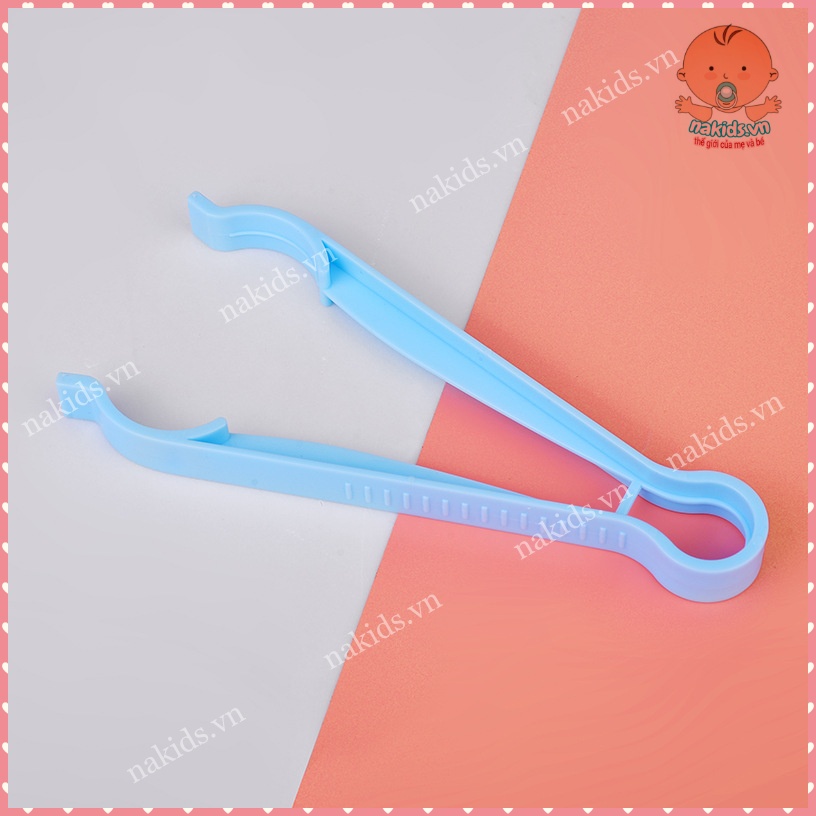 Kẹp Gắp Bình Sữa, Ti Giả, Gặm Nướu - Dụng Cụ Kẹp Gắp Đồ Khi Tiệt Trùng Đồ Dùng Cho Bé Không Trơn Trượt
