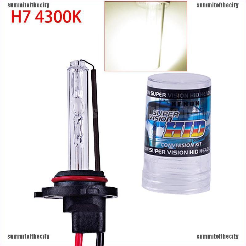 Set 2 đèn pha bóng Xenon HID 35w 4300k 6000k H1 H7 9005 cho xe ô tô