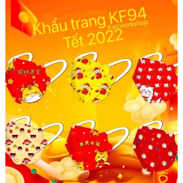 <Tết 2022> Khẩu trang KF94 Tết