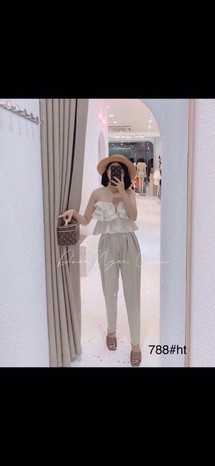 Hott hott hott quần baggy xếp ly