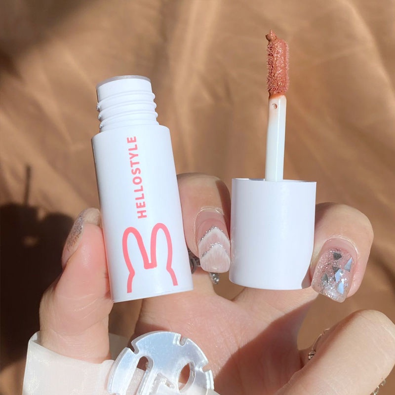 Set 3 son môi HERORANGE dưỡng ẩm chống thấm nước thiết kế hình thỏ dễ thương